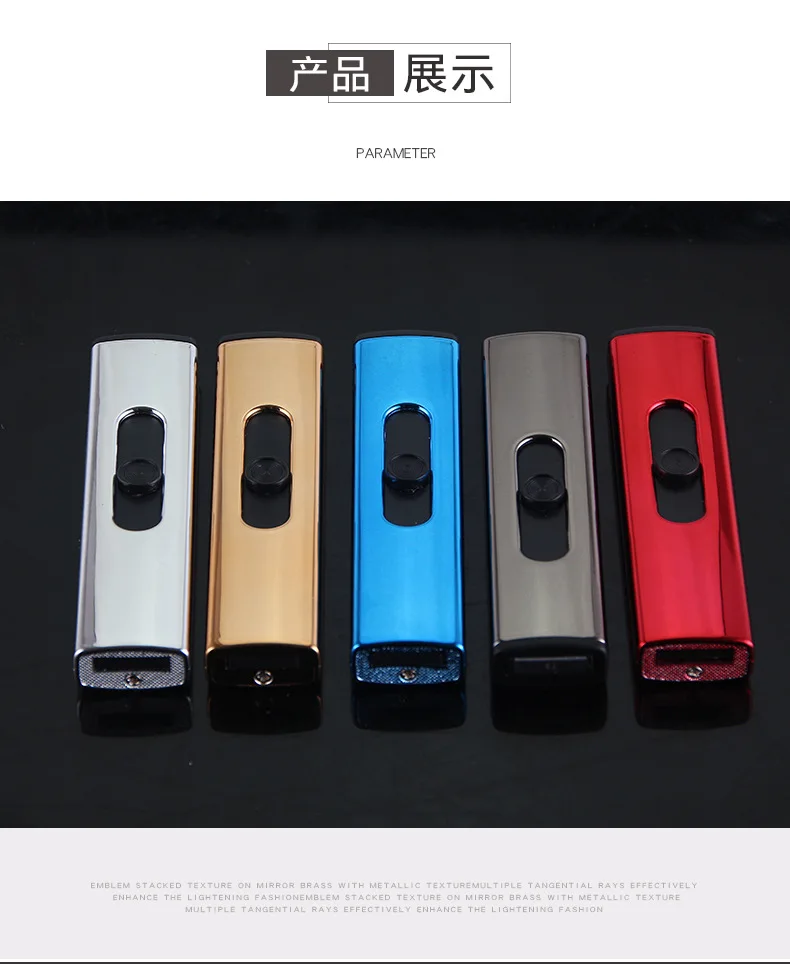 Портативный usb зарядка Зажигалка металлический ветрозащитный сигаретный конвертер