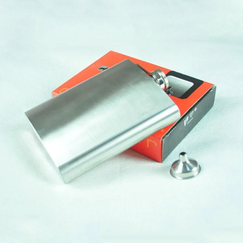 18 унций нержавеющая сталь большой емкости Виски Ликер Вино бедра колба Алкоголь