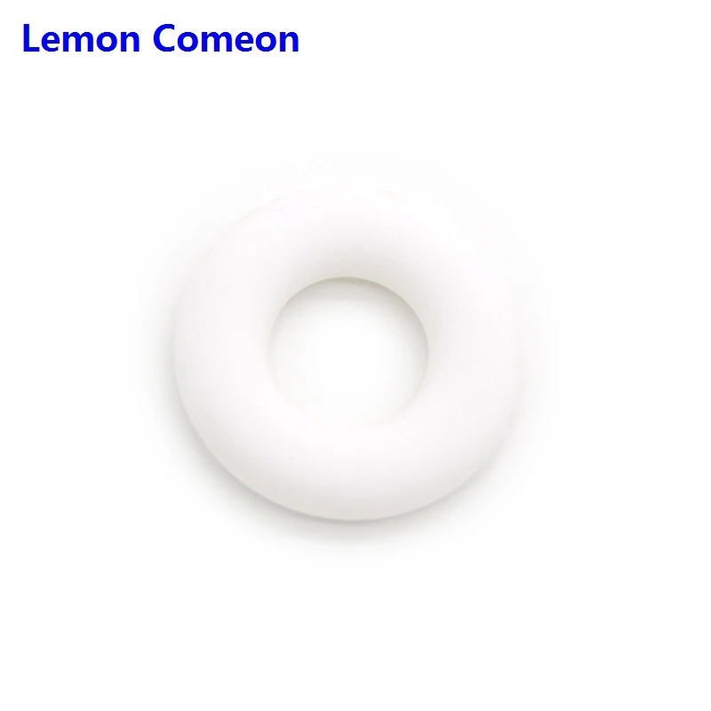 Lemon Comeon 42 мм пищевой силикон бисер ребенок прорезывание зубов кольца игрушки Детские Прорезыватели круг Детские аксессуары детские BPA бесплатно