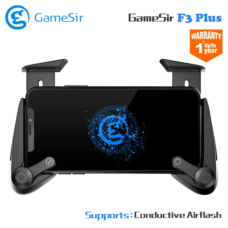Геймпад Gamesir F3 Plus проводящий Pubg мобильный геймпад AirFlash Grip Поддержка Android/iOS