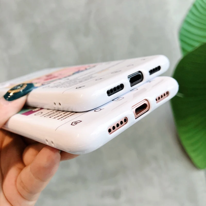 STROLLIFE милые pigpig девушка чехол для IPhone X XS Max XR Be Happy чехлы 8 6s 7 Plus Soft Shell Мода