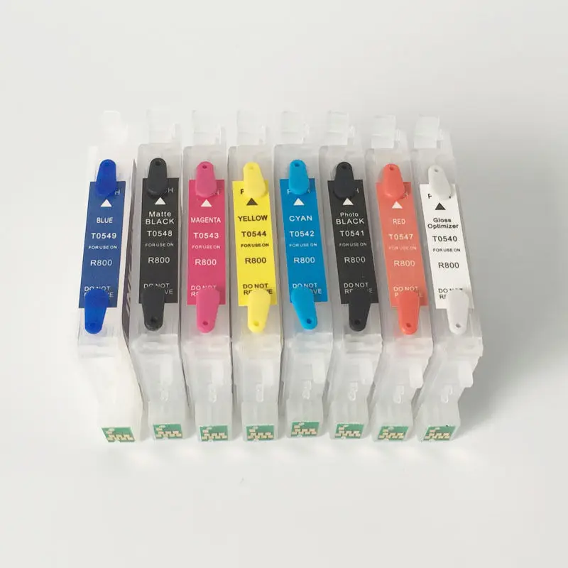 Многоразовый картридж альтернатива для EPSON R800 R1800 с чипом автоматического сброса