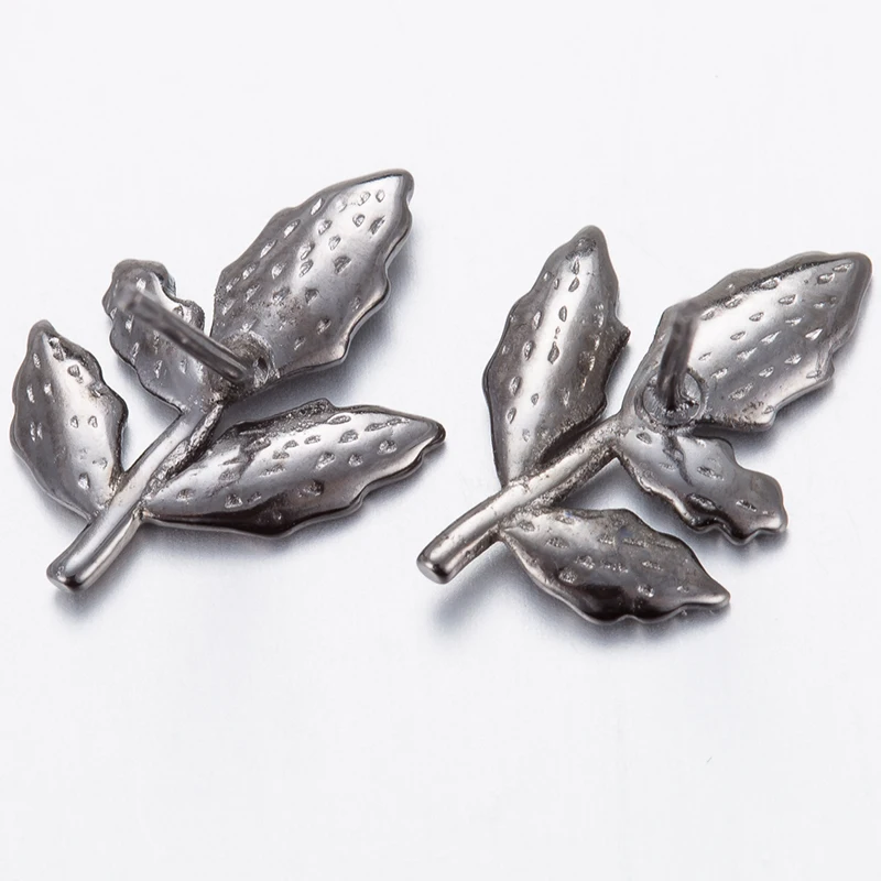 Shuangshuo Vintage Leaf Stud Earrings for Women Cat Earings Fashion Jewelry Plant Christmas Earring pendientes | Украшения и