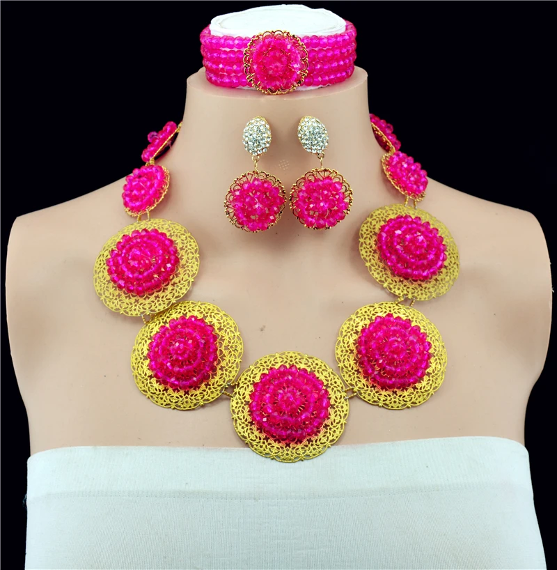 Нигерийские Свадебные аксессуары золотые ювелирные изделия плавающие амулеты