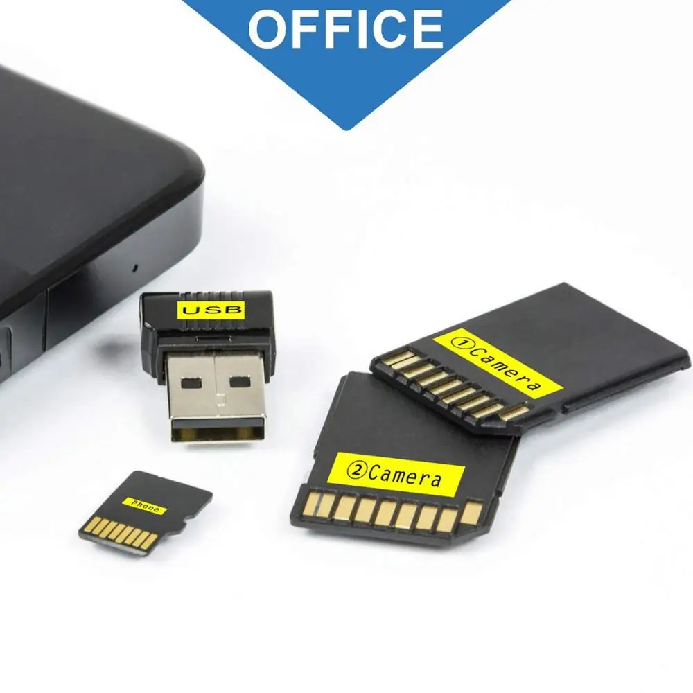 10 шт./лот для DYMO LetraTag Tape 91202( 91332 91222 59423) черный на желтом 4 м * 12 мм Label Maker|dymo letratag tape|dymo
