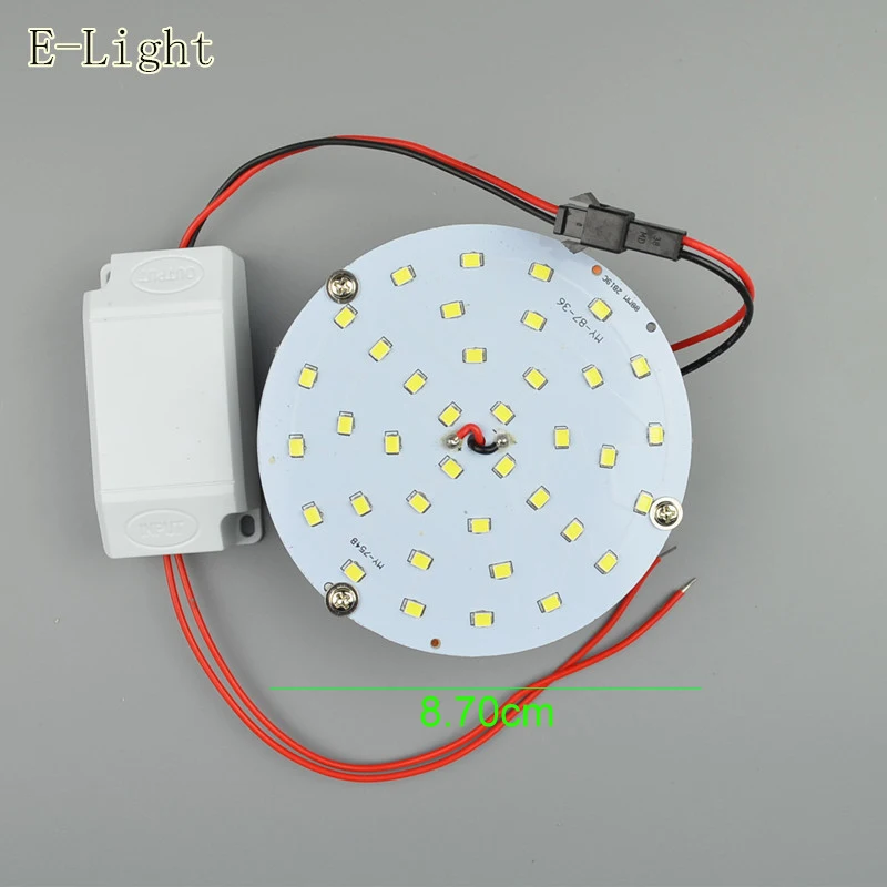 Потолочный светильник 8 Вт SMD 2835 светодиодный теплый/холодный белый свет|board