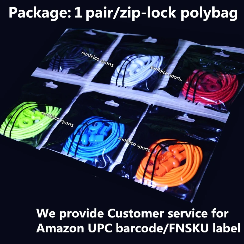 2017 эластичные шнурки без галстука с замками ~ для пробежек поставщик Amazon доступно