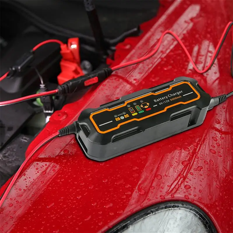 Mr Cartool умное автомобильное зарядное устройство 12 В/6 в 5A портативное для