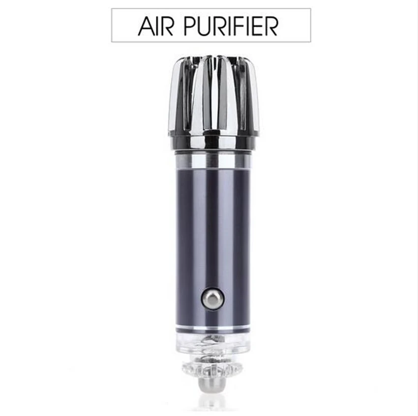 1Pcs New Arrived 12V Mini Auto Car Fresh Air Ionic Purifier Oxygen Bar Ozone Ionizer Cleaner Freshener Tools | Автомобили и