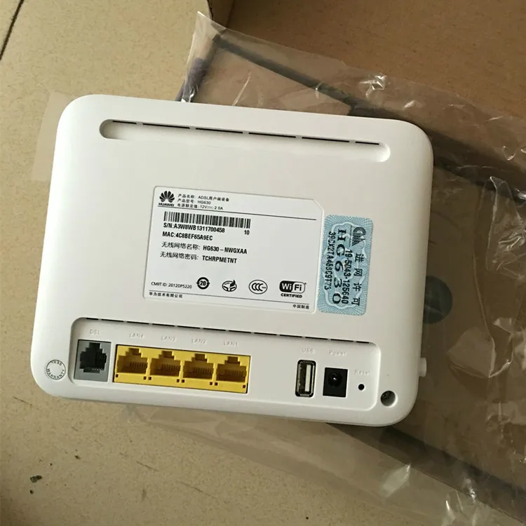 Huawei HG630 беспроводной 300 Мбит/с ADSL/VDSL модем маршрутизатор английская