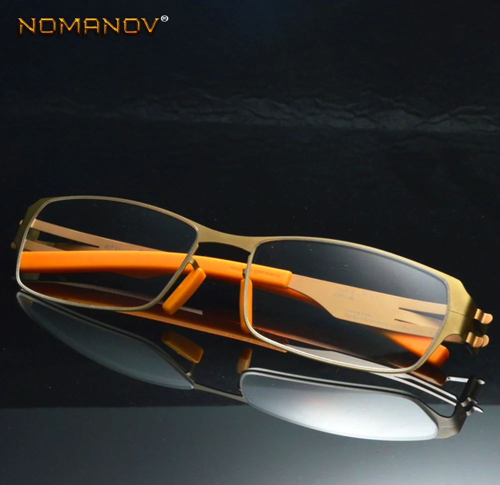 

2019 New No Solder Joint Without Screw Ultra Light Frame Custom Made Optical Prescription Myopia Glasses Photochromic -1 To -6