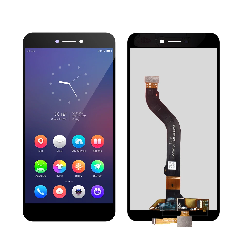 ЖК дисплей для Huawei Honor 8 Lite PRA AL00 AL00X кодирующий преобразователь сенсорного экрана