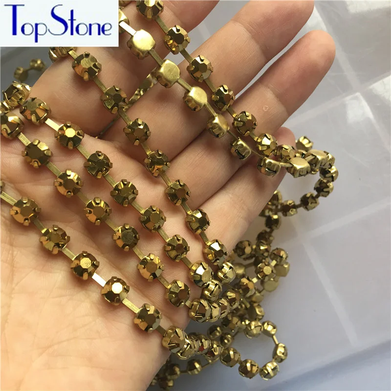 Круглые медные чашки ручной работы ss28 ss38 45ss|sew on|sew on crystal rhinestonesew crystals |