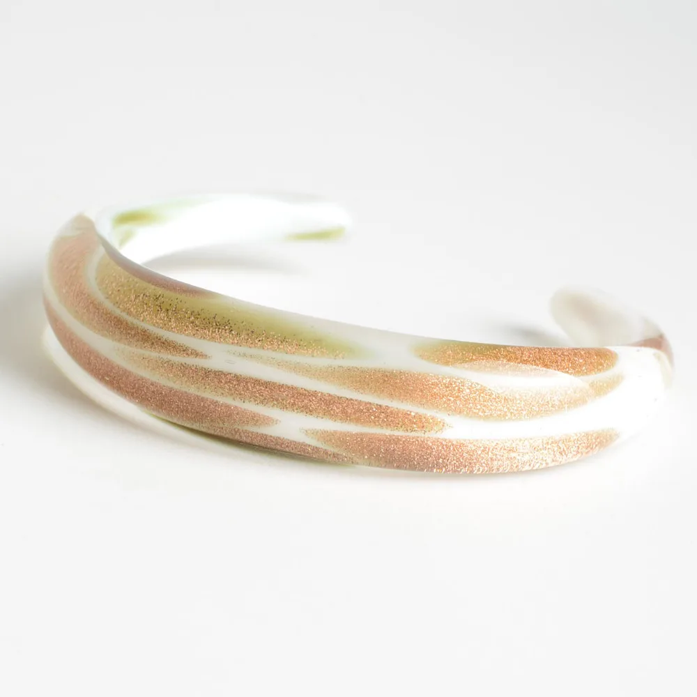 Круглый стеклянный Открытый браслет новые очаровательные ювелирные изделия для