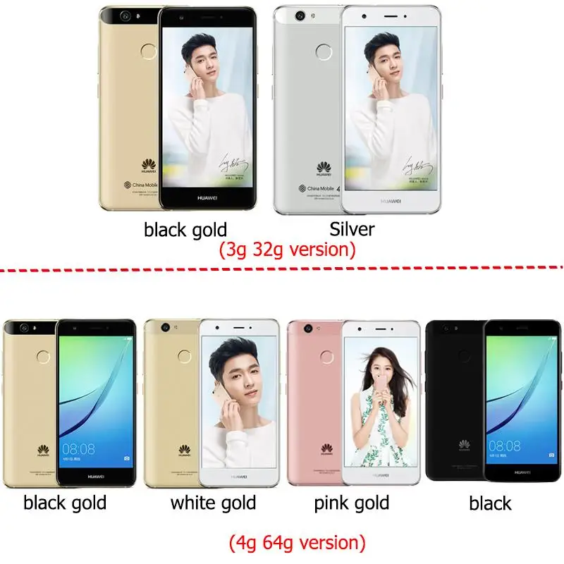 Huawei Nova 3 Гб 32 оригинальный мобильный телефон 4 г LTE MSM8953 Octa Core 5 0 &quotFHD 1920X1080 P 12.0MP