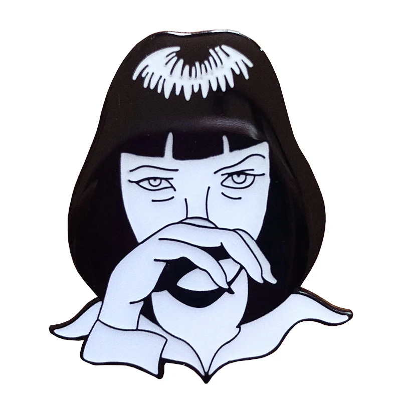 

Mia Wallace Pulp Fiction Enamel Pin