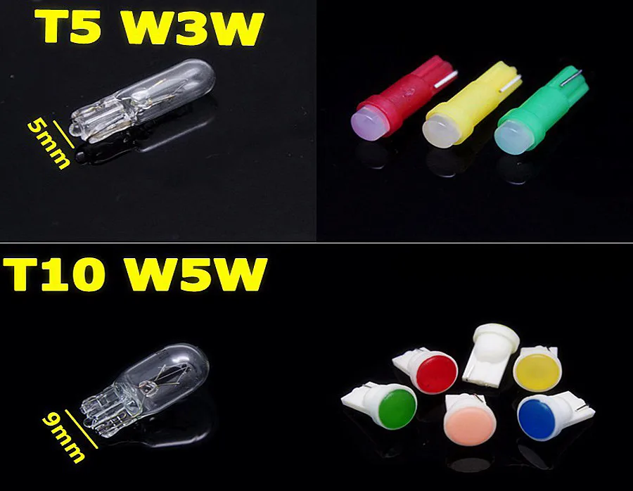 Лучшая цена 10 шт./лот T5 37 58 70 73 0 2 Вт 1SMD Led керамический авто боковой клиновидный