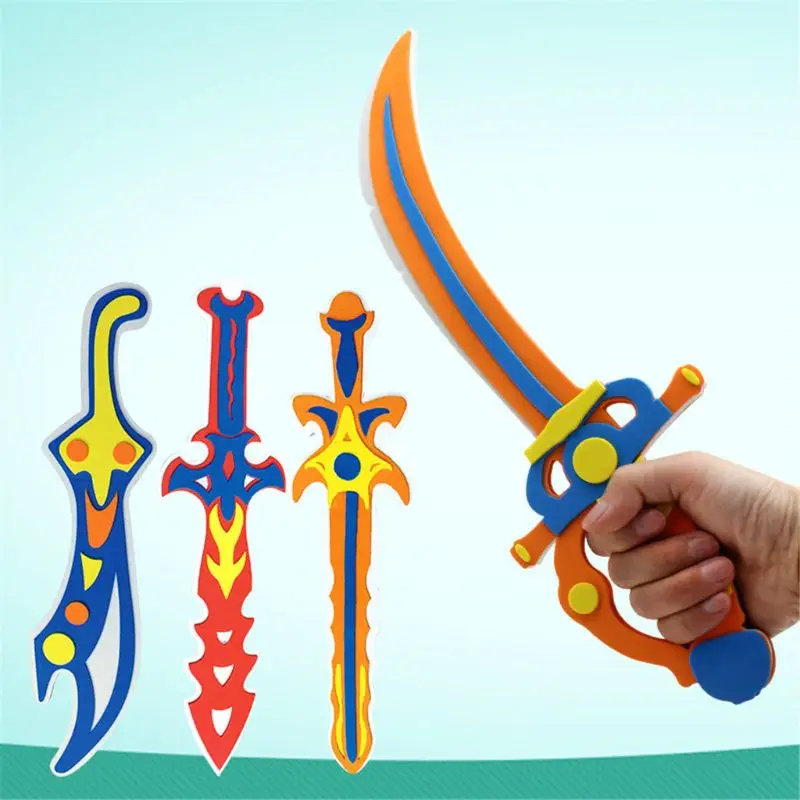 EVA искусственный меч DIY игрушки из пенопласта Детские ролевые игры подарок для