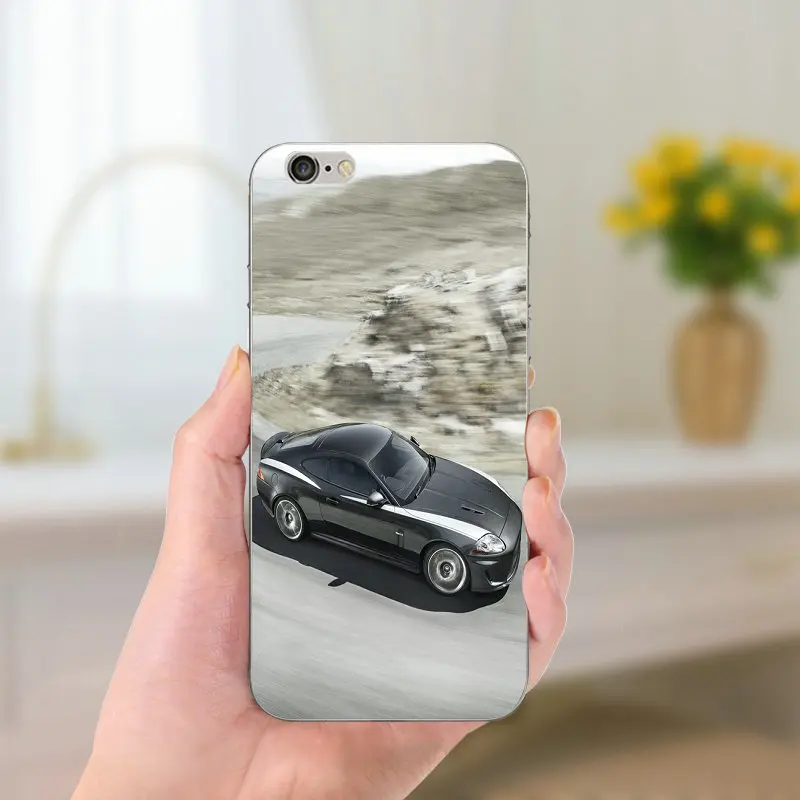 Aston Martin Автомобильный дизайн мягкие ТПУ чехлы для телефонов iPhone 8 7 6 S Plus X 5 5S SE 5C Coque
