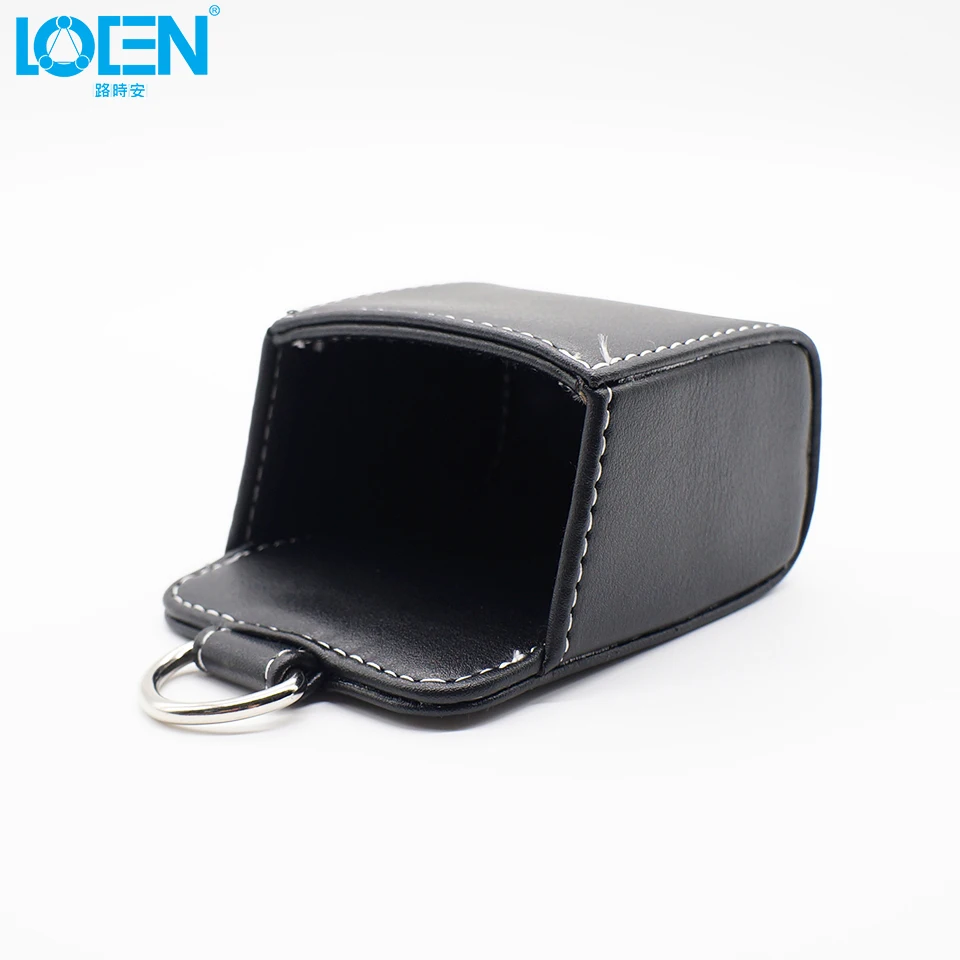 Кожаная Автомобильная воздушная розетка мобильный телефон сумка черный белый