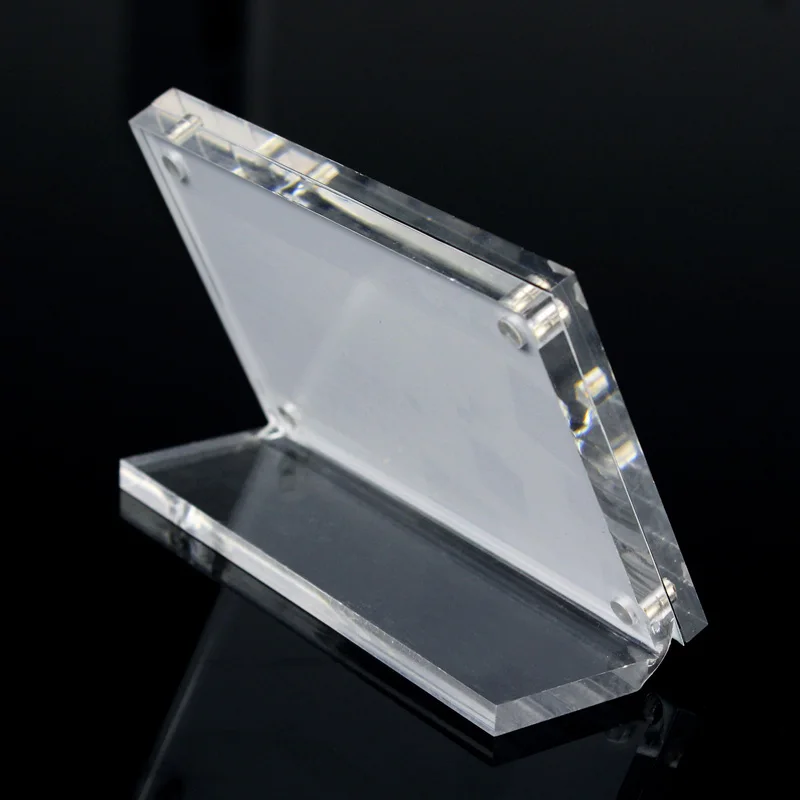 (2 шт./упаковка) акриловая настольная карта и держатели для вывесок рамки