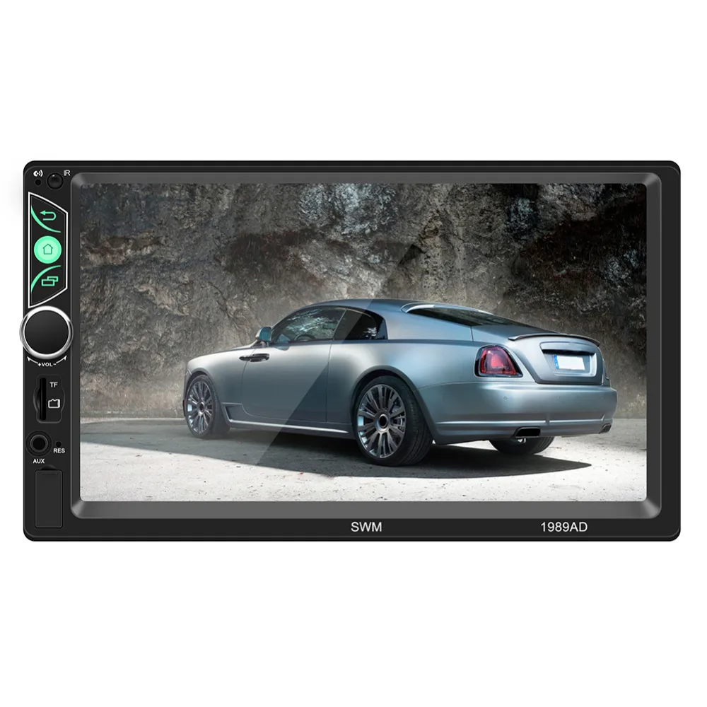 Авторадио Bluetooth Mirrorlink Android система 2Din автомобильный аудио GPS Рулевое колесо