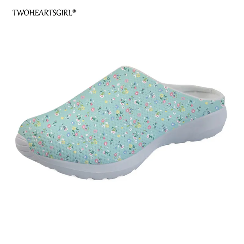 XD086CA Twoheartsgirl такса тапочки для женщин Летние удобные домашние сетчатые туфли на плоской подошве женские босоножки с воздухопроницаемой сеткой размера плюс - Цвет: XD086CA