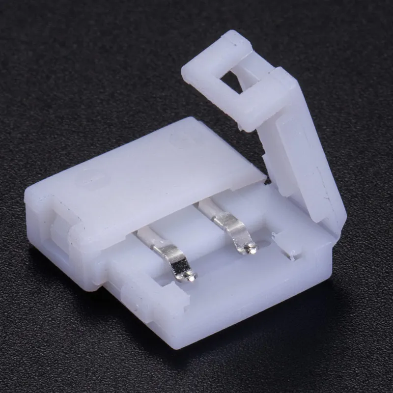 Светодиодный полосы аксессуары RGB/RGBW FPC быстрый разъем 2 4 5 pin-8 10 12 mm под прямым углом футболка женская темно-синяя футболка с Hello рыбы - Цвет: 8mm 2pin