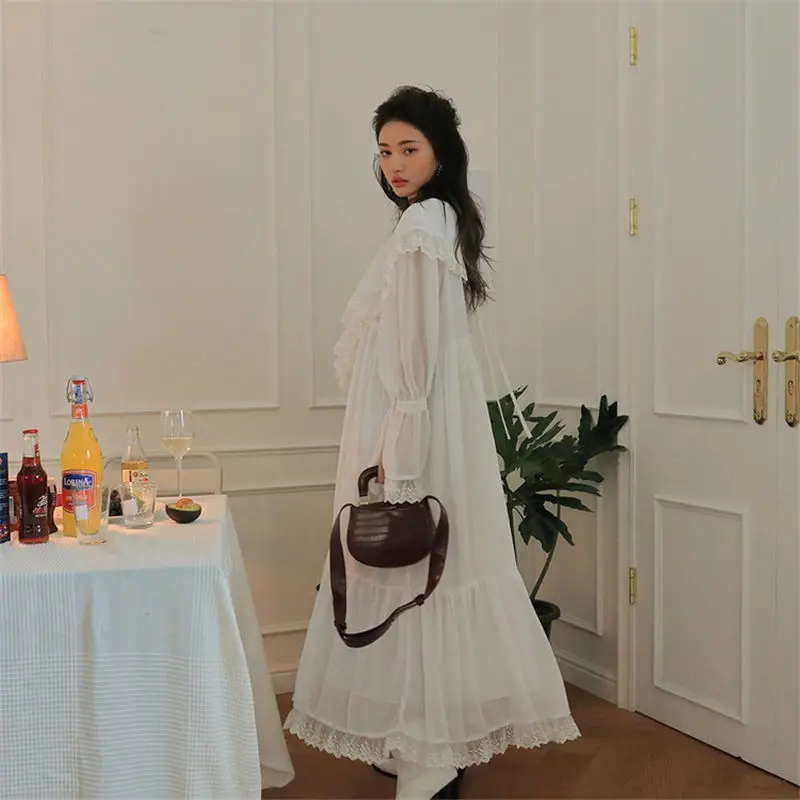 HziriP корейское Новое однотонное элегантное платье женское эстетическое