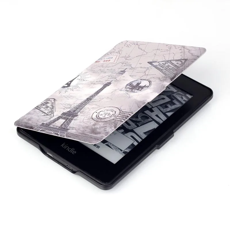 Case for Amazon Kindle Paperwhite 1/2/3 Slim Painted Smart Cover Auto Wake PU Leather 6 inch | Компьютеры и офис