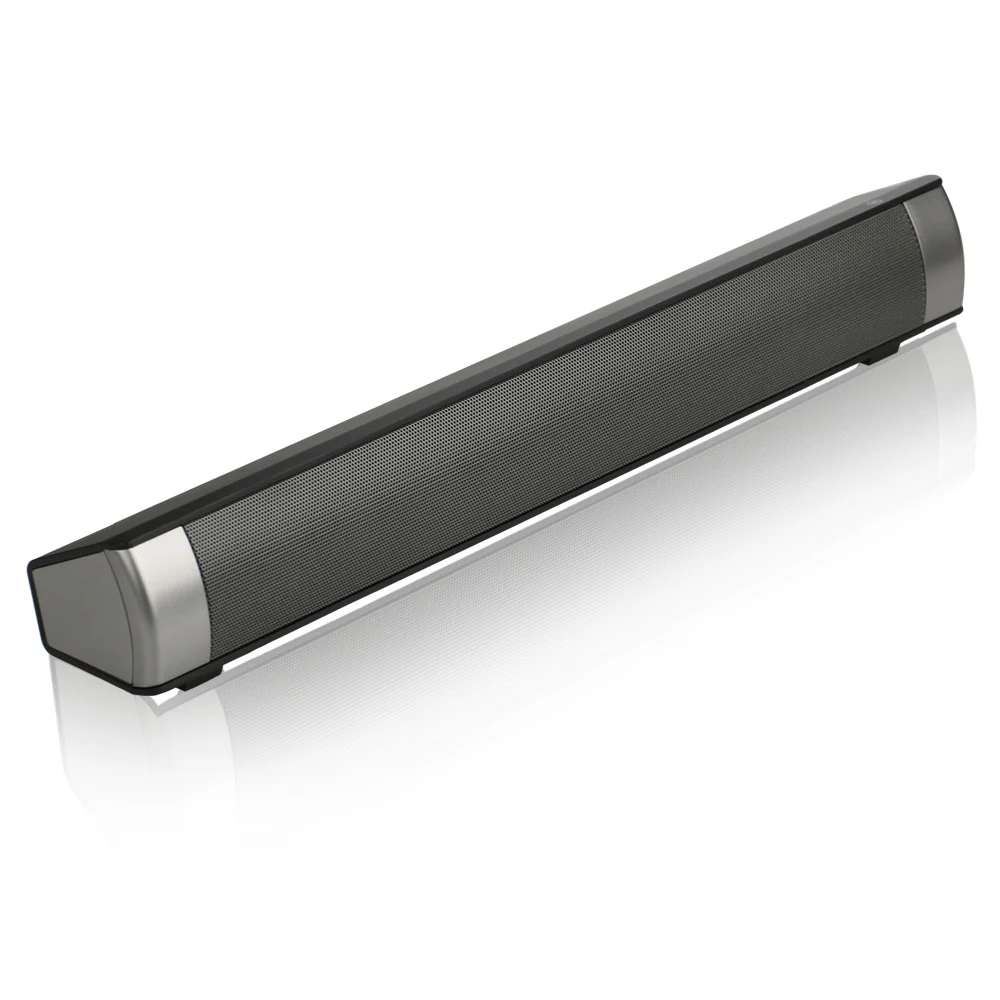 Dbigness Bluetooth динамик беспроводной динамик s Громкая связь Саундбар Bluetooth мини стерео сабвуфер динамик для ТВ ПК телефона Xiaomi - Цвет: Black  Speaker