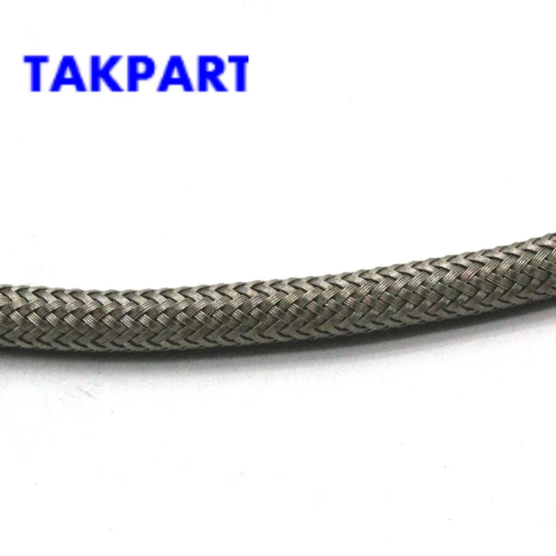 TAKPART TH 350 нержавеющая оплетка Трансмиссия Выкидной кабель обнаружения Шевроле