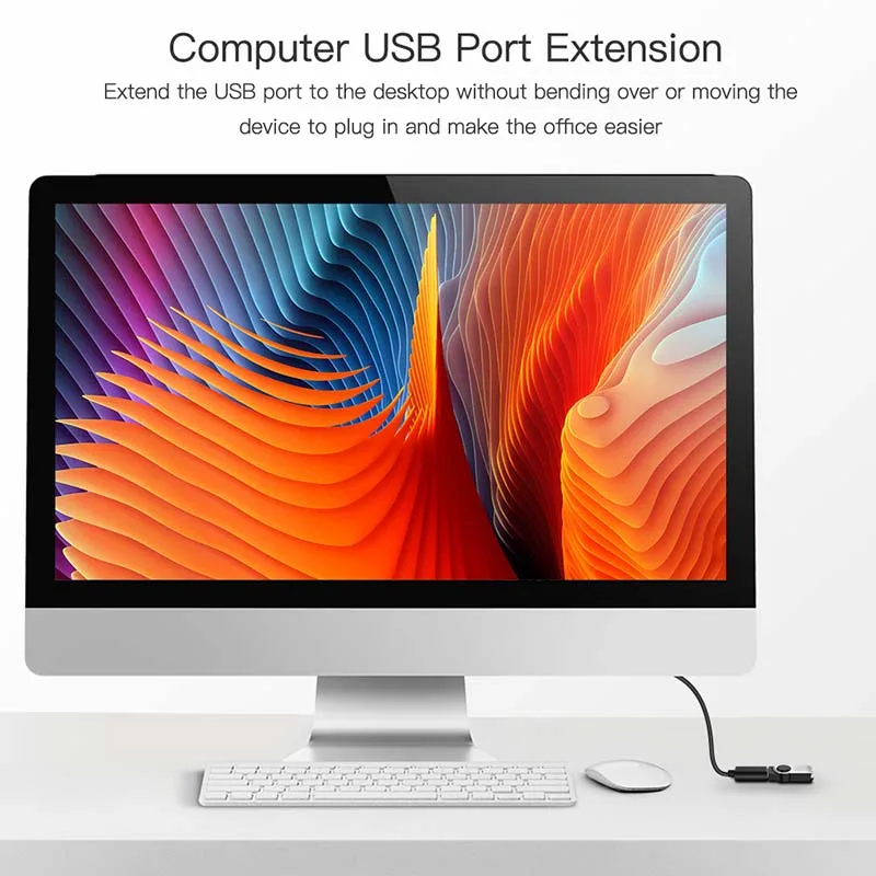 USB 3,0 удлинитель для мужчин и женщин кабель синхронизации данных быстрая скорость USB3.0 кабель для ПК клавиатура принтер камера мышь игровой контроллер