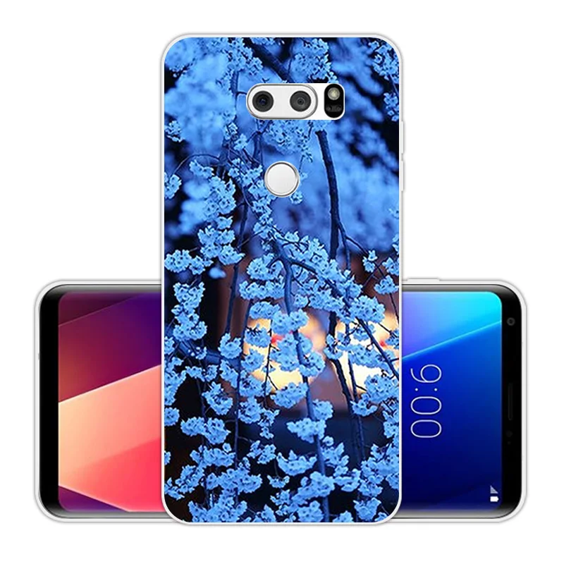 Для LG V30 зеленая задняя крышка 6 0 дюймов роскошный ТПУ ультра тонкий мягкий