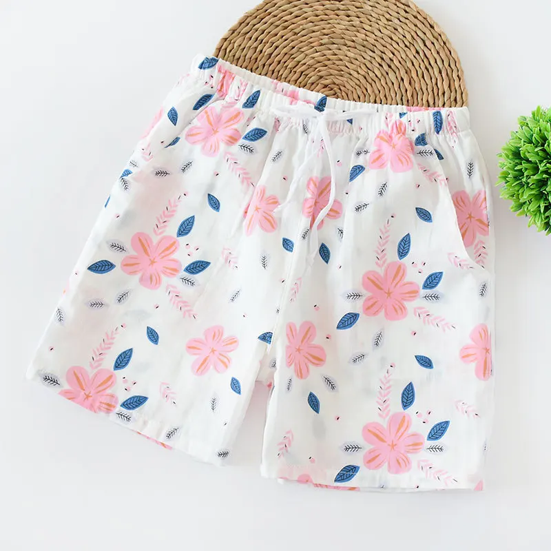 Модель 2019 года свободная хлопковая марлевая одежда для сна женщин длинные