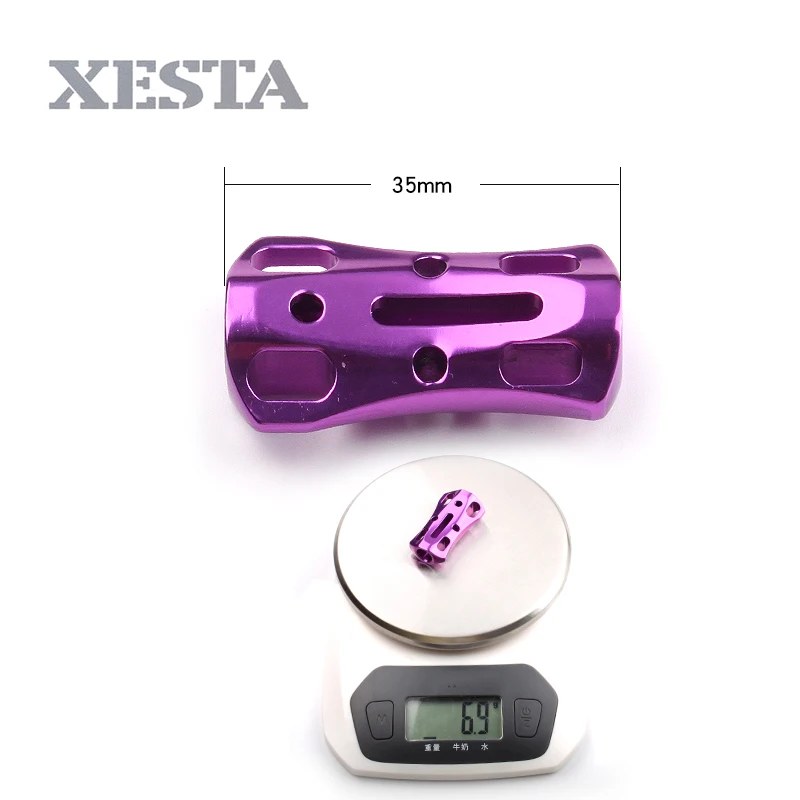Части катушки XESTA Fishing с пористой рукояткой A/L для самостоятельной модификации, подходят для катушек Daiwa.