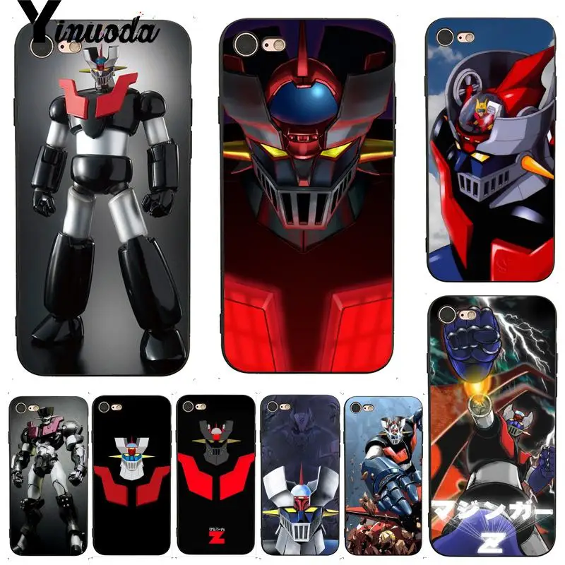 Yinuoda для iphone 7 6 X Чехол Mazinger Z новые стильные аксессуары телефона чехол iPhone 6s 7plus 8