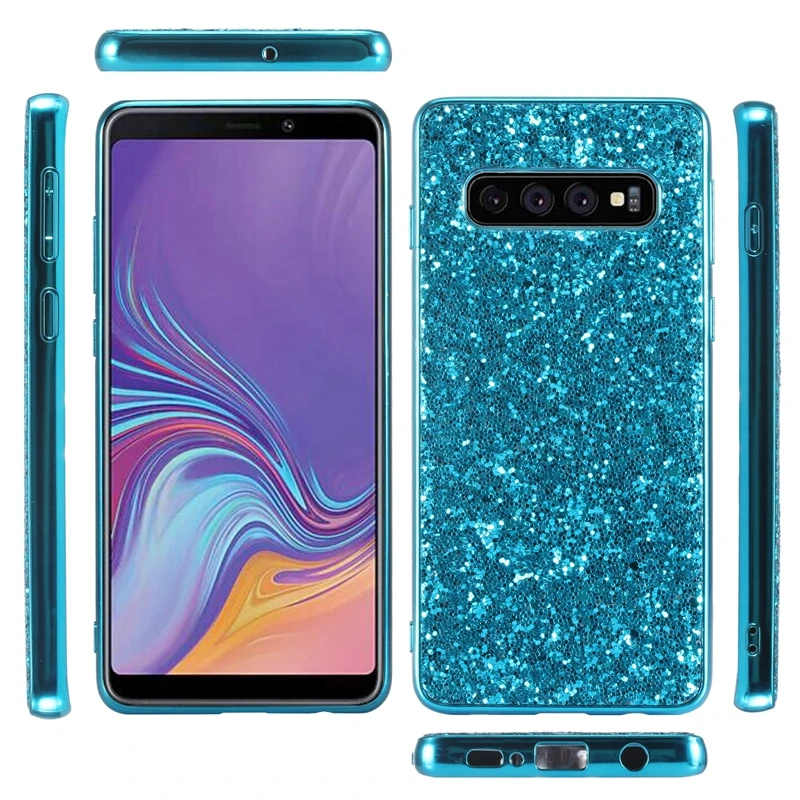 Роскошный блестящий чехол для Samsung Galaxy S10 lite Note 8 защитный телефона S7 Edge S8 S9 Plus 9 |