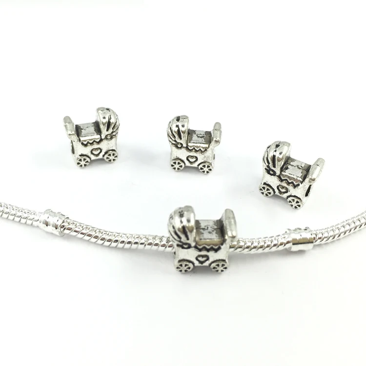 Детские машинки маргаритки Любовь большое отверстие Европейские Бусины