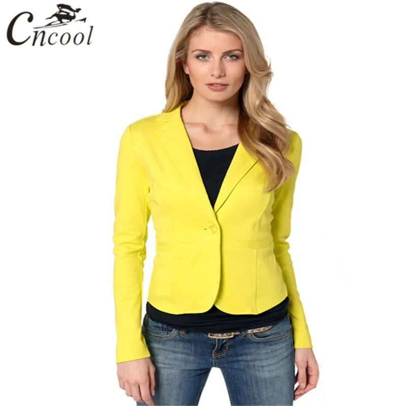 2019 Весна Лето Тонкий OL верхняя одежда одна кнопка маленький костюм пайка