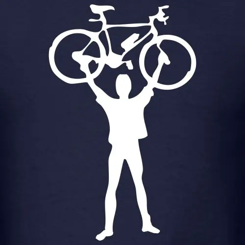

Create A Shirt S Mountain Biker Printed O-Neck Short-Sleeve Tee