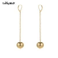 longway 2019 long earring for women new ladies ball pendant earrings for women wedding earrings ser170093
