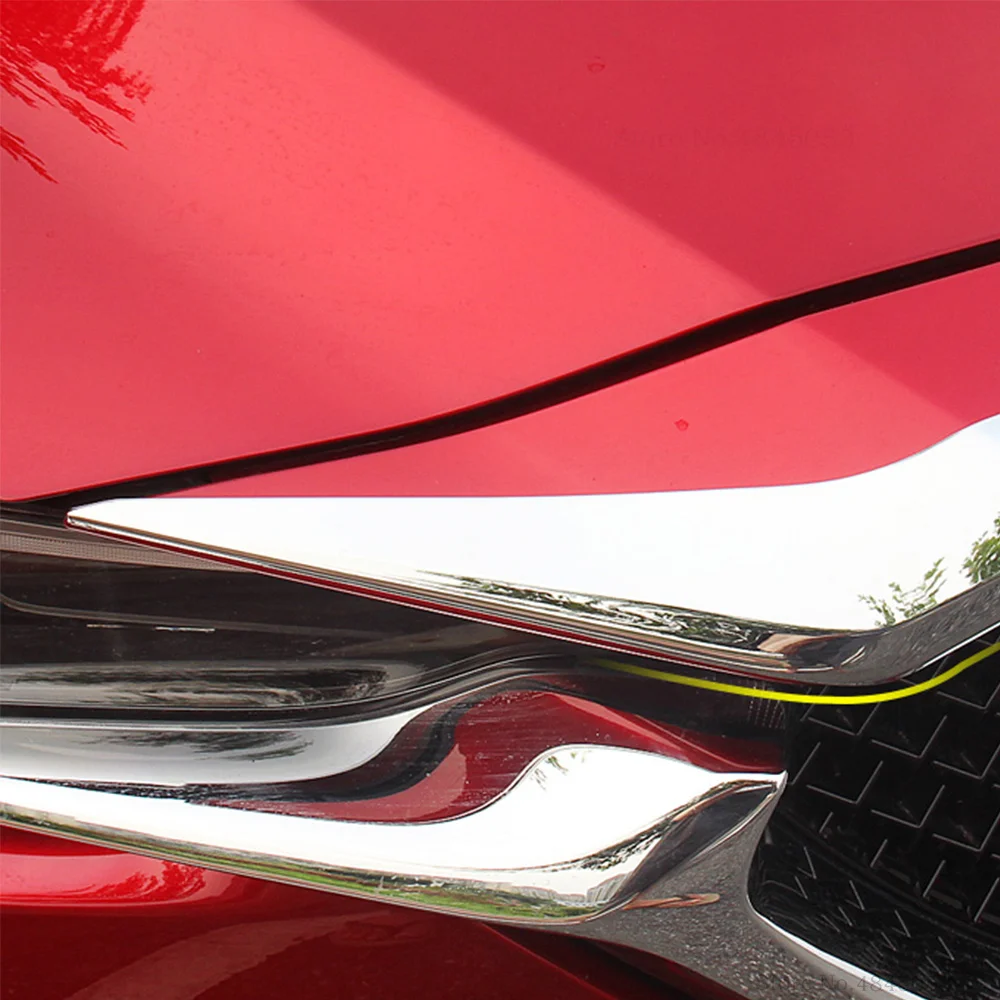 Подходит для Mazda CX-5 CX5 ABS Хром Внешний передний двигатель машина решетка верхняя крышка капота отделка автомобиля Стайлинг 1 шт
