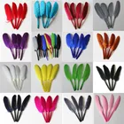 Новинка 500 шт.лот украшение из натуральных красивых гусиных перьев 4-6 дюймов 10-15 см цвета на выбор