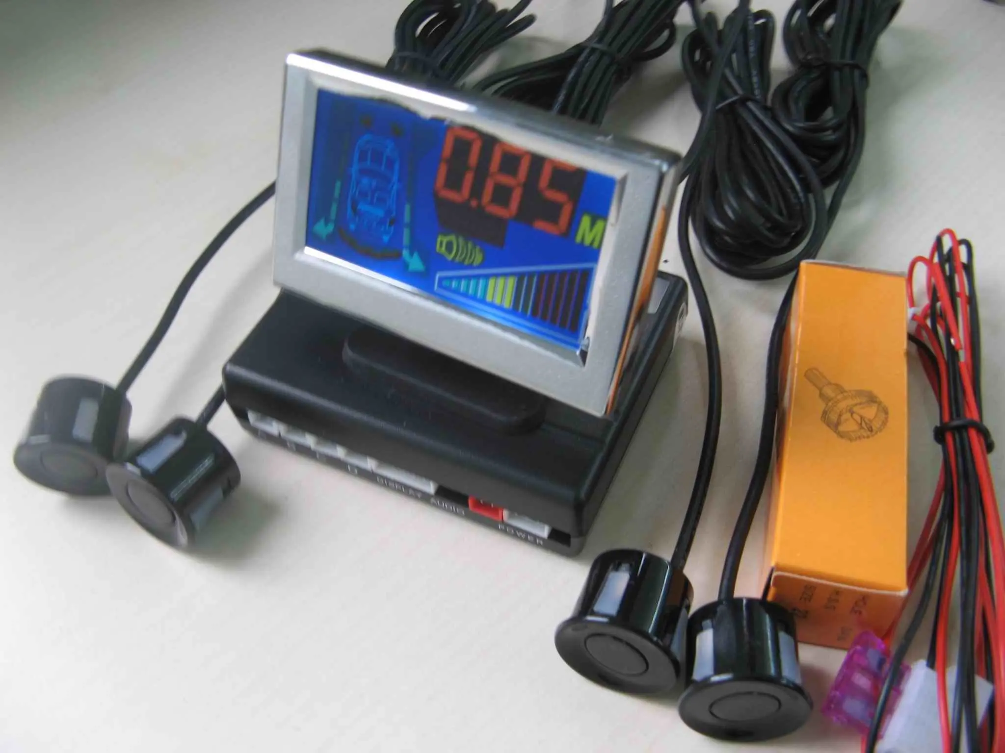 ЖК датчик парковки PS 911 B 4|parking sensor|lcd parking sensorsensor |