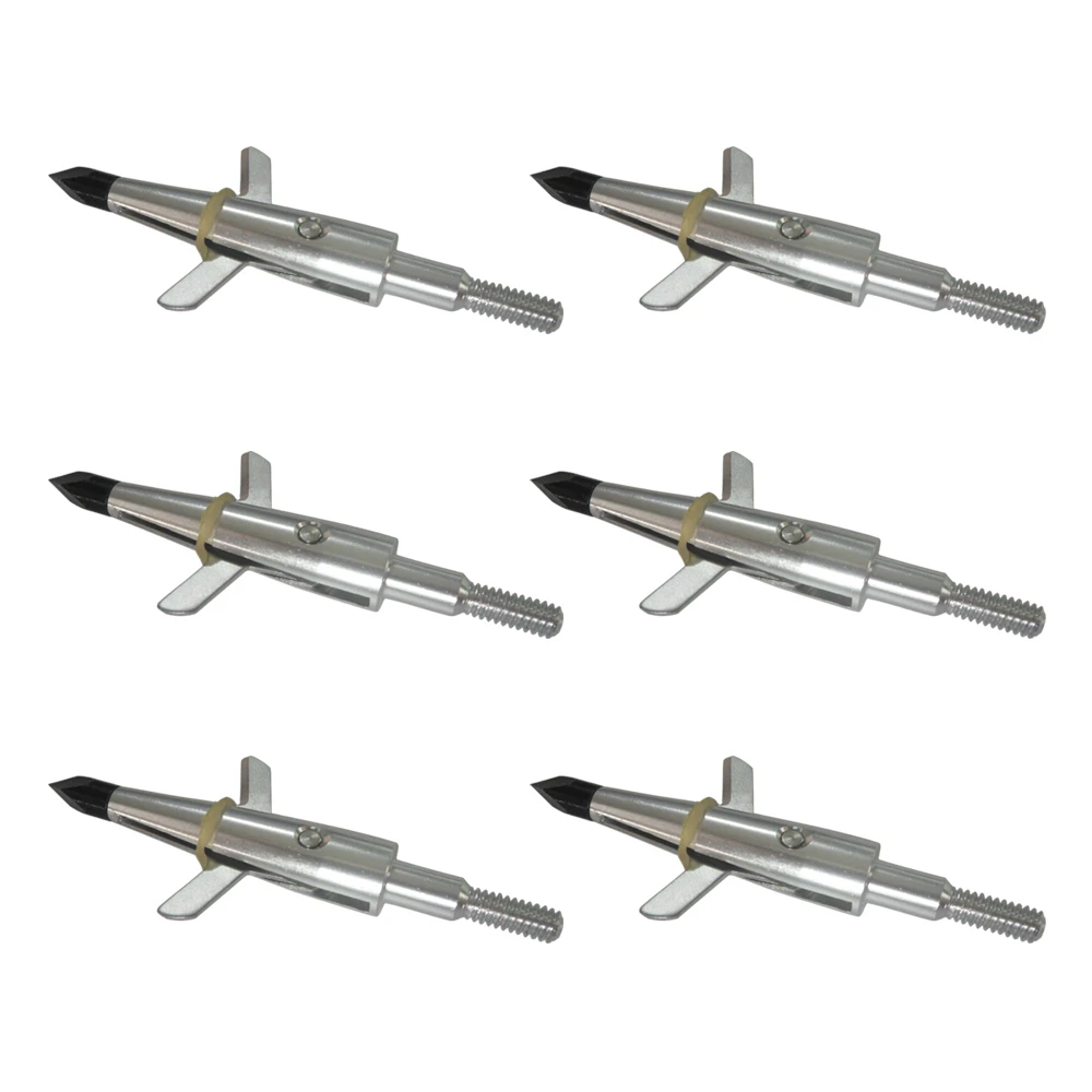 

6 шт Swhacker Broadheads 100 Grain 1,75 "Cut для блочного Лука, арбалета, охоты