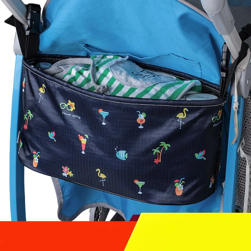 

Baby Stroller Diaper Bag Organizer Pram Waterproof Multifunction Maternity Bag Large Capacity Infant Stroller Nappy Hanging Bag