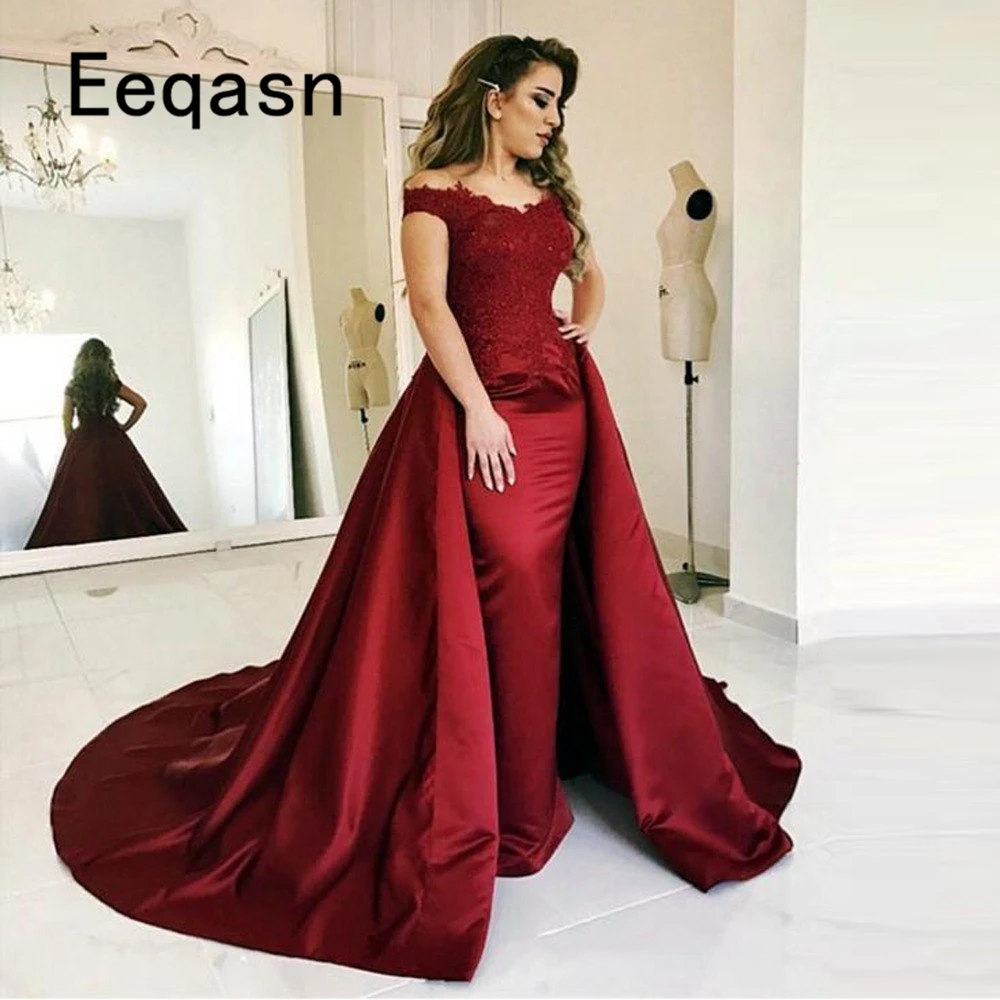 Robe De Soiree мусульманское платье для выпускного вечера исламский Дубай Кафтан