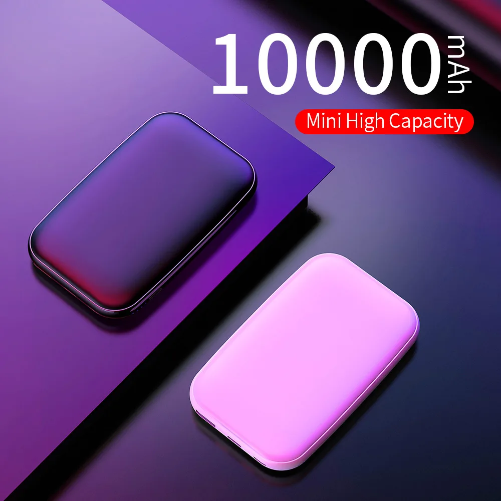 Внешний мини аккумулятор типа C PD QC 3 0 10000 мАч USB быстрая зарядка для iphone XS X
