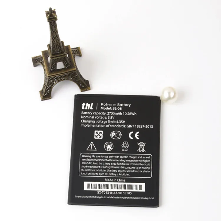 100% New Arrival Original battery for THL 2015 BL-08 Smartphone 2700mAh Replacment Battery | Мобильные телефоны и